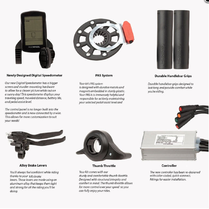 Front Wheel 36v 250w 26 Inch TigerWheel Electric Bike Kit With Battery