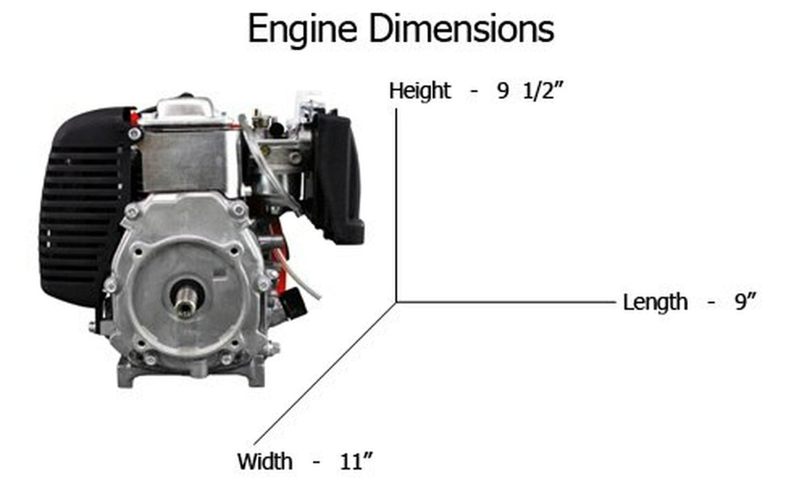 49cc Gas Powered 4 Stroke Engine