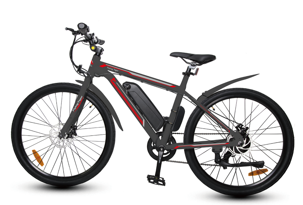 Vélo de ville électrique Flying Tiger - Noir